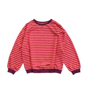 Your Wishes – Stripe French Knit – Sweater Mom – Beetroot Purple